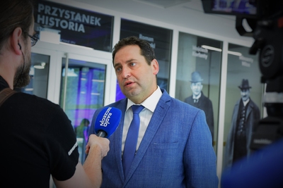 Uroczystość wręczenia Krzyży Wolności i Solidarności działaczom opozycji antykomunistycznej, Szczecin, 2021 (fot. Marcin Manowski/IPN Oddział w Szczecinie)