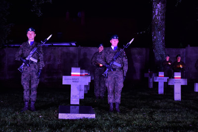 Obchody 82. rocznicy wybuchu II wojny światowej w Stargardzie, 2021 (fot. Marcin Manowski/IPN Szczecin)