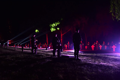 Obchody 82. rocznicy wybuchu II wojny światowej w Stargardzie, 2021 (fot. Marcin Manowski/IPN Szczecin)