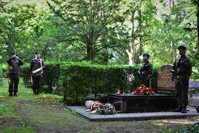 Obchody 82. rocznicy wybuchu II wojny światowej w Szczecinie, 2021 (fot. Marcin Manowski/IPN Szczecin)