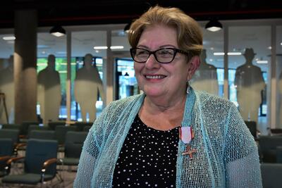 Wręczenie Krzyży Wolności i Solidarności – Szczecin, 3.09.2021 (fot. Marcin Manowski/IPN Szczecin)