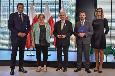 Wręczenie Krzyży Wolności i Solidarności – Szczecin, 3.09.2021 (fot. Marcin Manowski/IPN Szczecin)