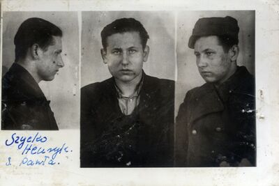 Zdjęcie sygnalityczne Henryka Szyćko. (IPN Sz 00101/135 t. 7, k. 399).