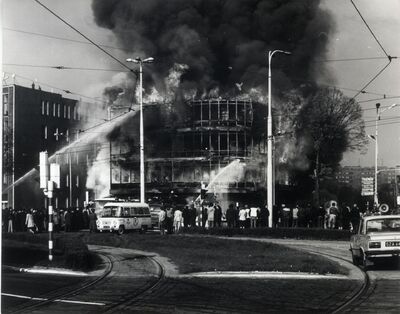 Pożar Kombinatu Gastronomicznego „Kaskada”. (IPN Sz 0011/1311, koperta nr 18)