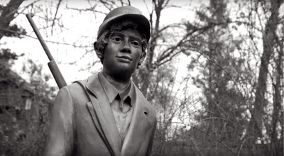 pomnik „Chłopca z Pesztu” w Szczecinie