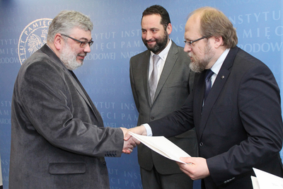 Wręczenie aktów nominacyjnych: Rafał Sierkowski