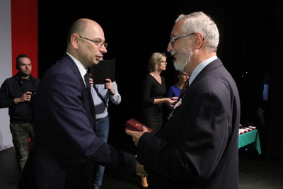 Wręczenie Krzyży Wolności i Solidarności fot. M. Manowski