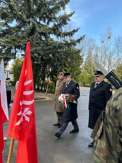 Prezentacja nagrobka Powstańca Wielkopolskiego – Marcina Kalmana – Gorzów Wielkopolski, 16 lutego 2024 r.
