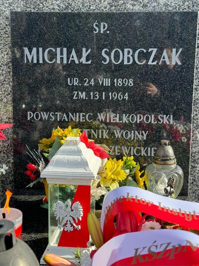 Prezentacja nagrobka Powstańca Wielkopolskiego – Marcina Kalmana – Gorzów Wielkopolski, 16 lutego 2024 r.