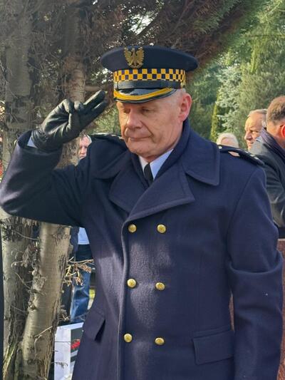 Prezentacja nagrobka Powstańca Wielkopolskiego – Marcina Kalmana – Gorzów Wielkopolski, 16 lutego 2024 r.