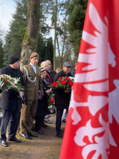 Prezentacja nagrobka Powstańca Wielkopolskiego – Marcina Kalmana – Gorzów Wielkopolski, 16 lutego 2024 r.