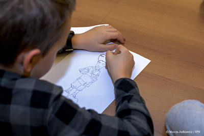 Warsztaty komiksowe IPN – Warszawa, 6 grudnia 2017. Fot. Marcin Jurkiewicz (IPN)