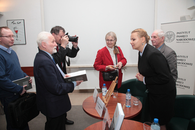 Dyskusja wokół książki „Problemy wsi w Polsce w latach 1956–1980 w świetle listów do władz centralnych” – Warszawa, 5 kwietnia 2018. Fot. Piotr Życieński (IPN)