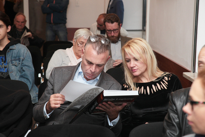 Prezentacja albumu „Białe legiony 1914–1918. Od Legionu Puławskiego do I Korpusu Polskiego” – Warszawa, 27 września 2018. Fot. Piotr Życieński (IPN)