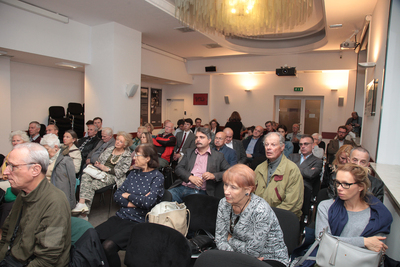 Prezentacja albumu „Białe legiony 1914–1918. Od Legionu Puławskiego do I Korpusu Polskiego” – Warszawa, 27 września 2018. Fot. Piotr Życieński (IPN)