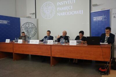 Konferencja naukowa „Warszawiacy wobec niepodległości. Działania mieszkańców Warszawy na rzecz odradzania się Rzeczypospolitej Polskiej w latach 1914-1921” – Warszawa, 18 października 2018. Fot. Aleksandra Wierzchowska (IPN)