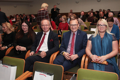 „Lata dwudzieste, lata trzydzieste…” – koncert szlagierów z okresu II Rzeczypospolitej w aranżacjach jazzowych – Warszawa, 29 października 2018. Fot. Piotr Życieński (IPN)