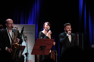 „Lata dwudzieste, lata trzydzieste…” – koncert szlagierów z okresu II Rzeczypospolitej w aranżacjach jazzowych – Warszawa, 29 października 2018. Fot. Piotr Życieński (IPN)