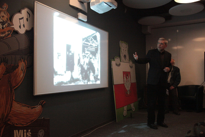 Seminarium popularnonaukowe „Z kamerą po II Rzeczypospolitej. Oblicza polskiego kina przedwojennego” – Warszawa, 14 stycznia 2019. Fot. Piotr Życieński (IPN)