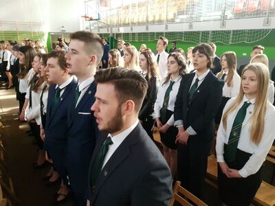 Uroczyste odsłonięcie tablicy upamiętniającej członków młodzieżowej organizacji antykomunistycznej – Warszawa, 1 marca 2019. Fot. Sławek Kasper (IPN)