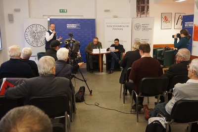 Dyskusja „Okupacyjna Warszawa. Porządek – bezpieczeństwo – demoralizacja” – Warszawa, 21 marca 2019. Fot. Iwona Spałek (IPN)