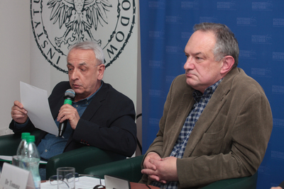 Dyskusja „Okupacyjna Warszawa. Porządek – bezpieczeństwo – demoralizacja” – Warszawa, 21 marca 2019. Fot. Piotr Życieński (IPN)