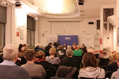 Dyskusja „Okupacyjna Warszawa. Porządek – bezpieczeństwo – demoralizacja” – Warszawa, 21 marca 2019. Fot. Aleksandra Wierzchowska (IPN)