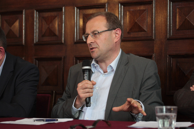 „Historycy o historii najnowszej (1939–1989). Jak pisać o dziejach współczesnych Polski. Doświadczenia indywidualne – stan historiografii – zadania na przyszłość” – Warszawa, 24 maja 2019. Fot. Piotr Życieński (IPN)