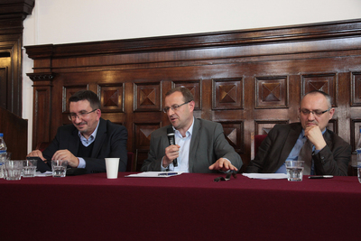 „Historycy o historii najnowszej (1939–1989). Jak pisać o dziejach współczesnych Polski. Doświadczenia indywidualne – stan historiografii – zadania na przyszłość” – Warszawa, 24 maja 2019. Fot. Piotr Życieński (IPN)