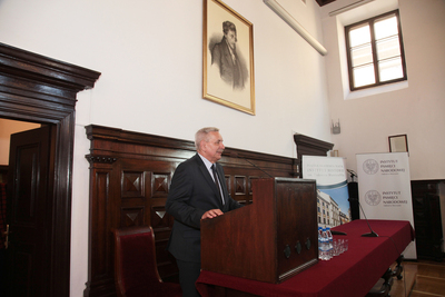 „Historycy o historii najnowszej (1939–1989). Jak pisać o dziejach współczesnych Polski. Doświadczenia indywidualne – stan historiografii – zadania na przyszłość” – Warszawa, 24 maja 2019. Fot. Piotr Życieński (IPN)