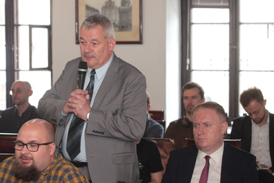 „Historycy o historii najnowszej (1939–1989). Jak pisać o dziejach współczesnych Polski. Doświadczenia indywidualne – stan historiografii – zadania na przyszłość” – Warszawa, 24 maja 2019. Fot. Piotr Życieński (IPN)