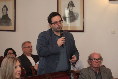 „Historycy o historii najnowszej (1939–1989). Jak pisać o dziejach współczesnych Polski. Doświadczenia indywidualne – stan historiografii – zadania na przyszłość” – Warszawa, 24 maja 2019. Fot. Piotr Życieński (IPN)