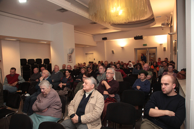 Prezentacja książki Antoniego Dudka „Od Mazowieckiego do Suchockiej. Pierwsze rządy wolnej Polski” – Warszawa, 28 października 2019. Fot. Piotr Życieński (IPN)