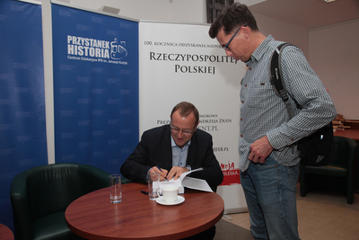 Prezentacja książki Antoniego Dudka „Od Mazowieckiego do Suchockiej. Pierwsze rządy wolnej Polski” – Warszawa, 28 października 2019. Fot. Piotr Życieński (IPN)