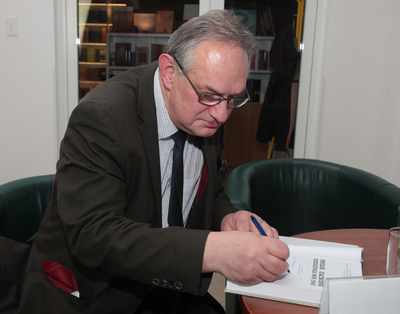 Dyskusja wokół publikacji „Obszar Zachodni Zrzeszenia WiN 1945” – Warszawa, 19 lutego 2020. Fot. Piotr Życieński (IPN)