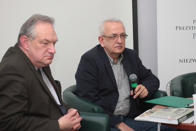 Dyskusja wokół publikacji „Obszar Zachodni Zrzeszenia WiN 1945” – Warszawa, 19 lutego 2020. Fot. Piotr Życieński (IPN)