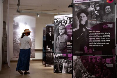 Otwarcie wystawy „Wojna światów 1920” – Warszawa, 12 sierpnia 2020. Fot. Sławek Kasper (IPN)