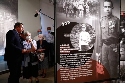 Otwarcie wystawy „Wojna światów 1920” – Warszawa, 12 sierpnia 2020. Fot. Sławek Kasper (IPN)