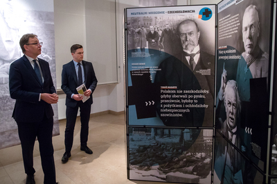 Otwarcie wystawy „Wojna światów 1920” – Warszawa, 12 sierpnia 2020. Fot. Sławek Kasper (IPN)