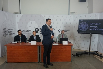 Konferencja naukowa „Atak III Rzeszy Niemieckiej na ZSRS w czerwcu 1941 r. i jego reperkusje dla sprawy polskiej” – Warszawa, 17 czerwca 2021 (Panel I) Fot. Iwona Spałek (IPN)