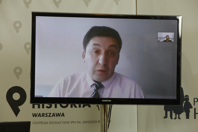 Konferencja naukowa „Atak III Rzeszy Niemieckiej na ZSRS w czerwcu 1941 r. i jego reperkusje dla sprawy polskiej” – Warszawa, 17 czerwca 2021 (Panel III) Fot. Piotr Życieński (IPN)