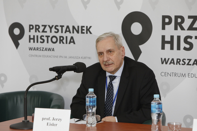 Ogólnopolska konferencja naukowa „Obrachunek z dekadą Jaruzelskiego, czyli jak dziś oceniamy ostatnie lata PRL (1981–1989). Przyczynek do bilansu historii politycznej” – Warszawa, 13–14 grudnia 2021. Fot. Piotr Życieński (IPN)