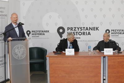 Ogólnopolska konferencja naukowa „Obrachunek z dekadą Jaruzelskiego, czyli jak dziś oceniamy ostatnie lata PRL (1981–1989). Przyczynek do bilansu historii politycznej” – Warszawa, 13–14 grudnia 2021. Fot. Piotr Życieński (IPN)