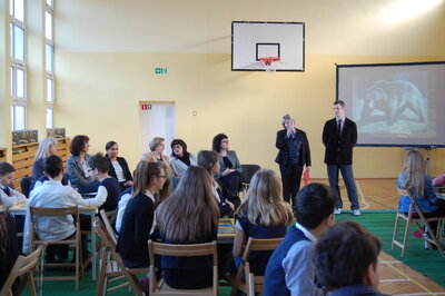 Promocja gry „Miś Wojtek” – Wrocław, 13 lutego 2018