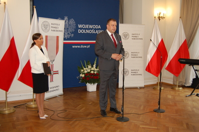 dr Katarzyna Pawlak-Weiss oraz Damian Mrozek