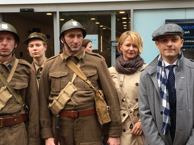 Wizyta reprezentacji Archiwum IPN w Szkocji – Dunfermline, 29-30 września 2018