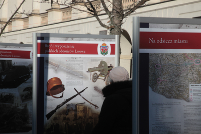 Otwarcie wystawy „Semper Fidelis. Walki o Lwów 1918–1919” – Warszawa, 20 listopada 2018. Fot. Piotr Życieński (IPN)