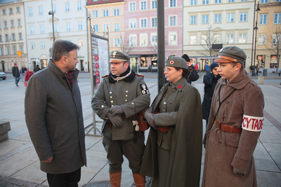 Otwarcie wystawy „Semper Fidelis. Walki o Lwów 1918–1919” – Warszawa, 20 listopada 2018. Fot. Piotr Życieński (IPN)