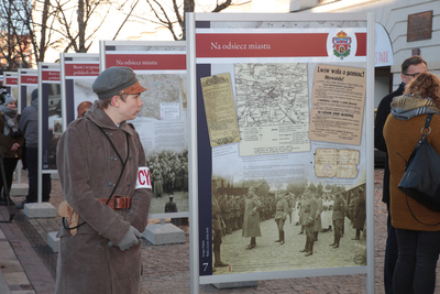 Otwarcie wystawy „Semper Fidelis. Walki o Lwów 1918–1919” – Warszawa, 20 listopada 2018. Fot. Piotr Życieński (IPN)