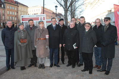 Otwarcie wystawy „Semper Fidelis. Walki o Lwów 1918–1919” – Warszawa, 20 listopada 2018. Fot. Piotr Życieński (IPN)